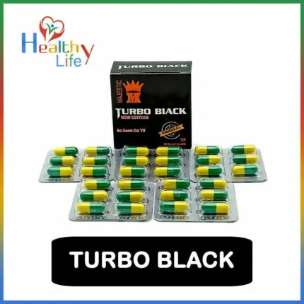 كبسولات تربو بلاك - TURBO BLACK CAPSULES